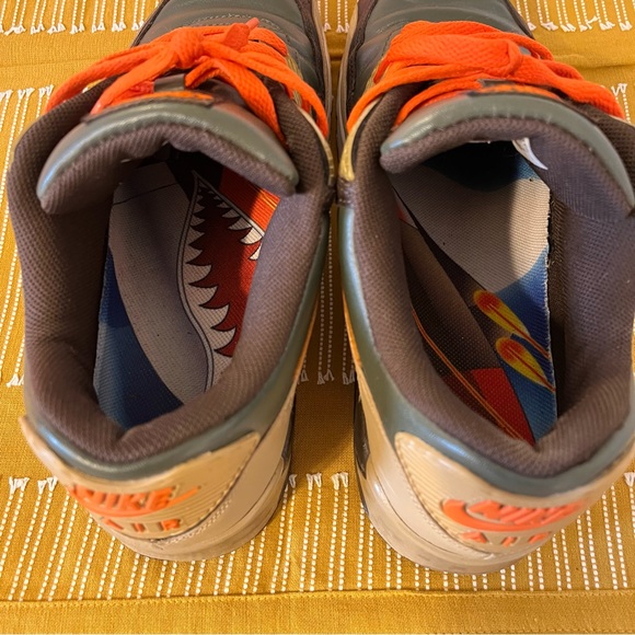 ULTRA RARE VINTAGE 2007 nike air max 90 WARHAWK size men’s US 10 - Picture 8 of 15